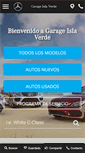Mobile Screenshot of garageislaverde.com